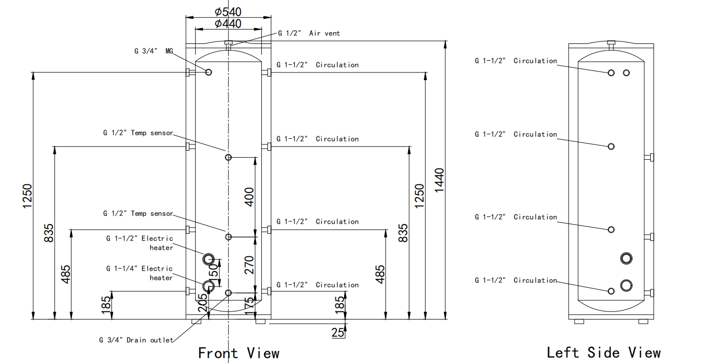HB-200 drawing