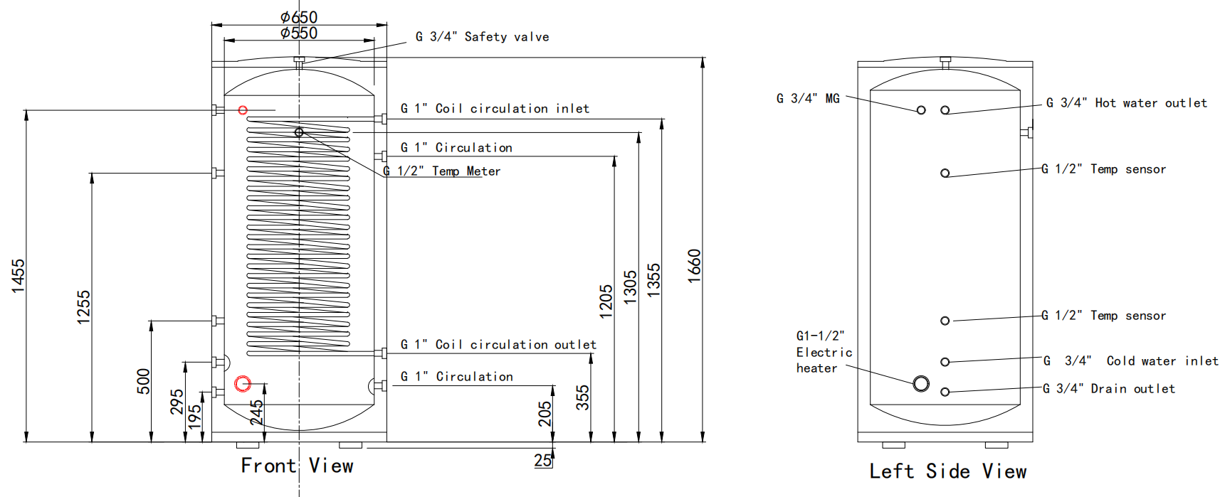 HC-400 drawing